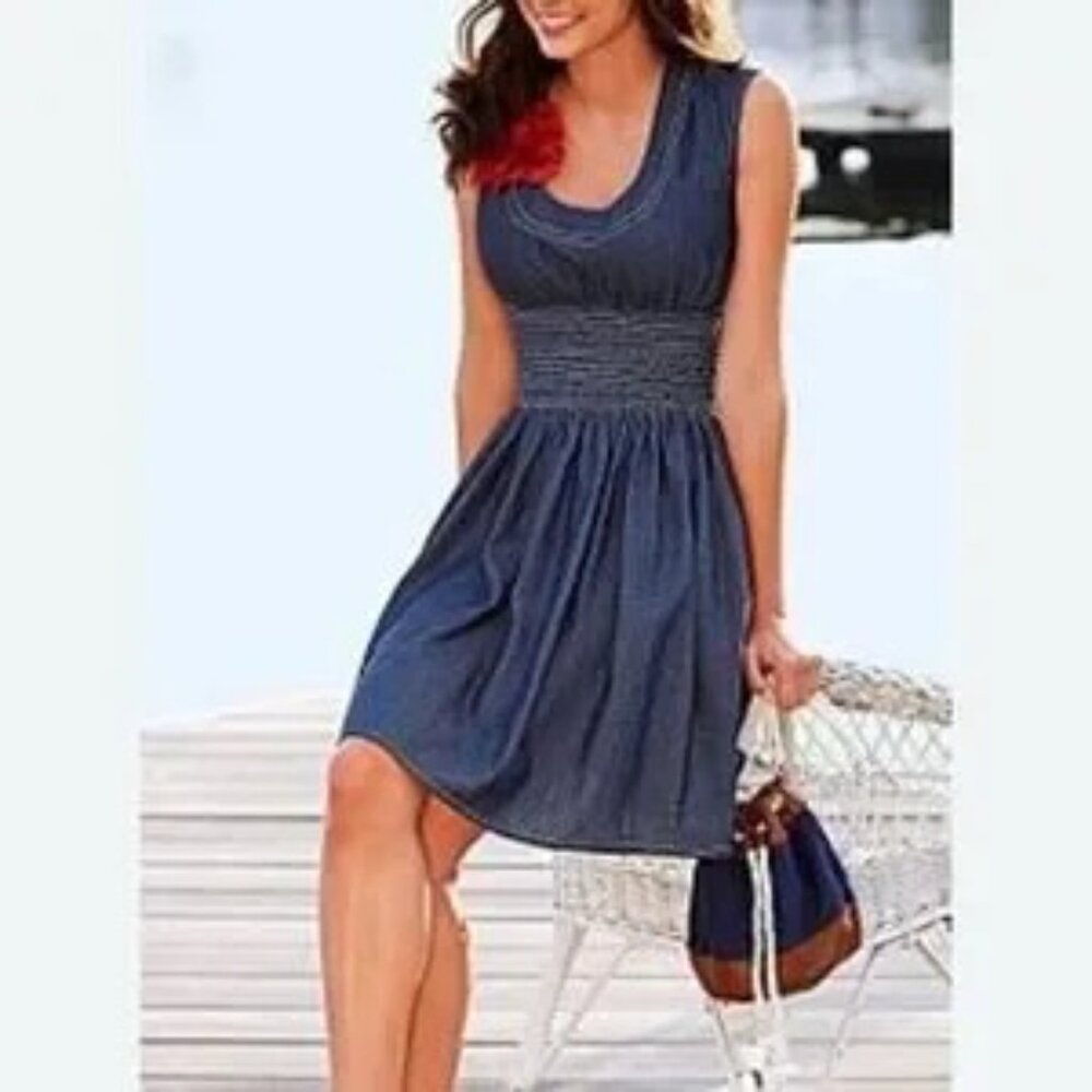Venus Chambrey Sundress Size 6